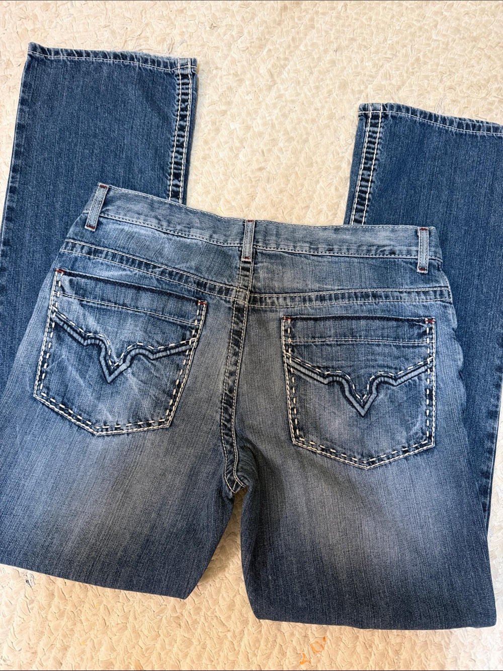 INC International Concepts Men’s Bootcut Jeans - Copenhagen - Picture 3 of 6